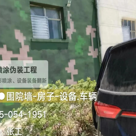 曲靖数码迷彩漆施工